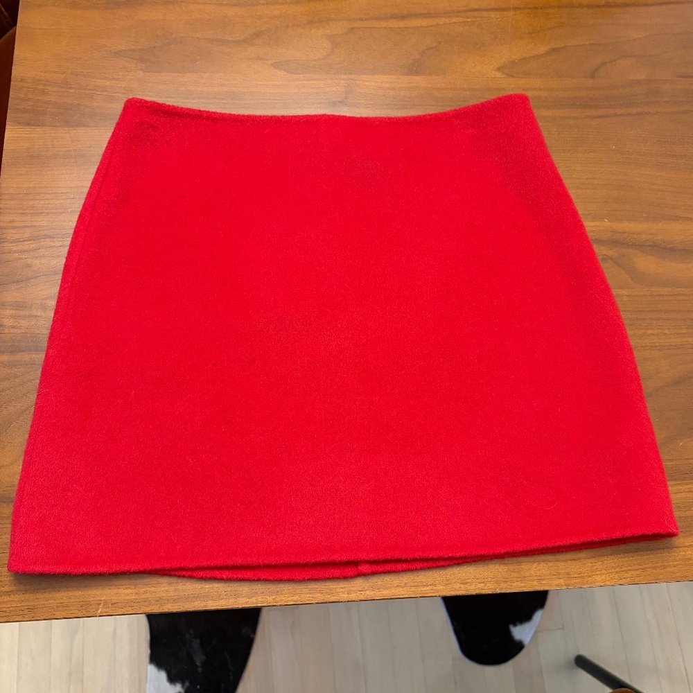 NWT Madewell Wool Mini Skirt (size 2)